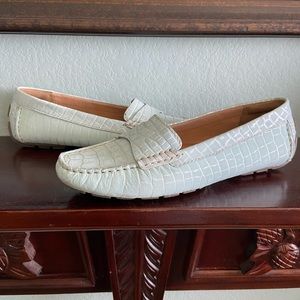 Clarks Driver / Loafer Shoes - Light Teal/Blue